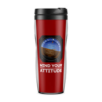 Thumbnail for Mind Your Attitude Designed Travel Mugs