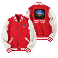 Thumbnail for Mind Your Attitude Designed Baseball Style Jackets