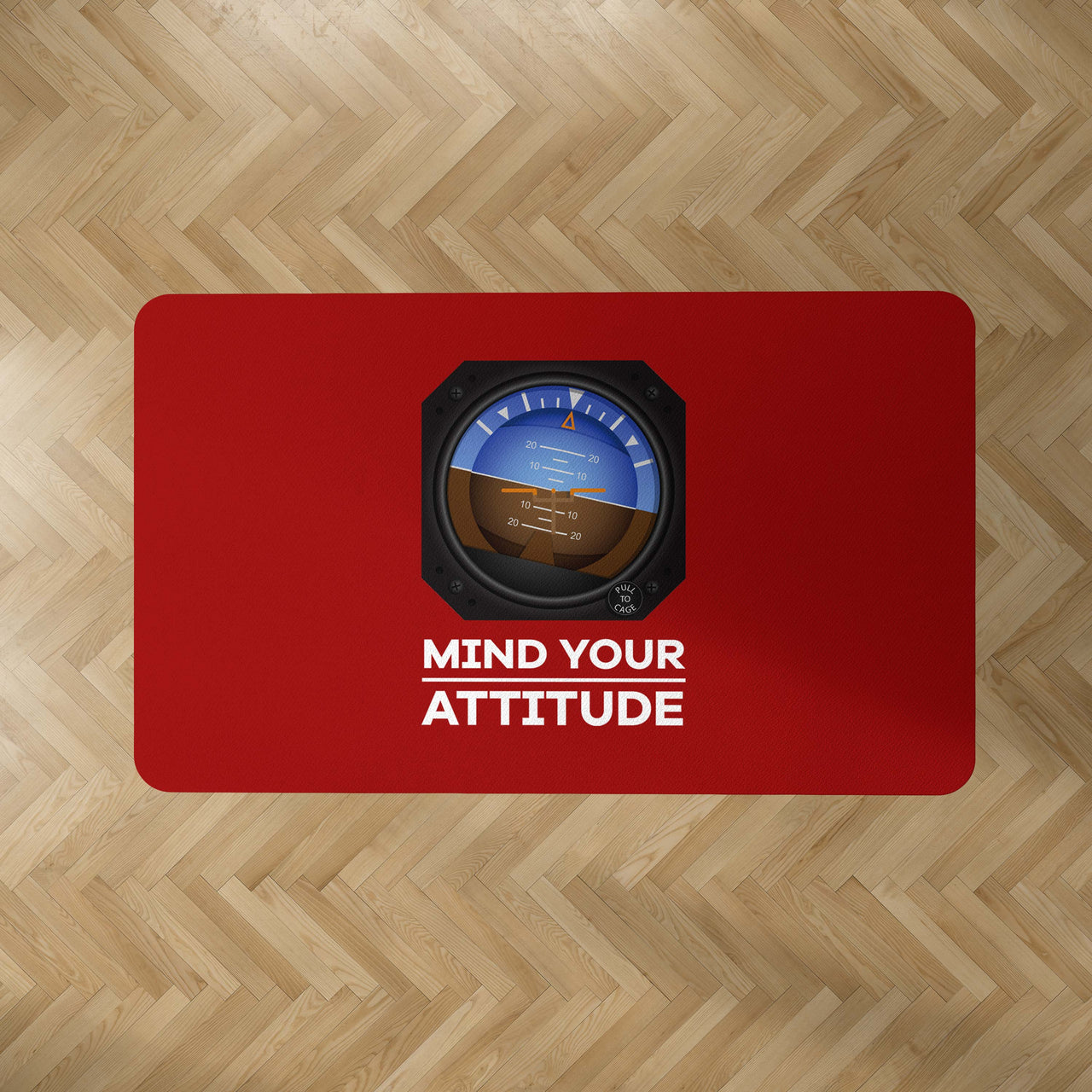 Mind Your Attitude Designed Carpet & Floor Mats
