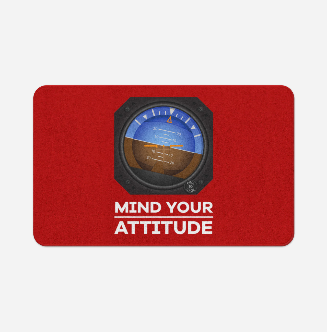 Mind Your Attitude Designed Bath Mats