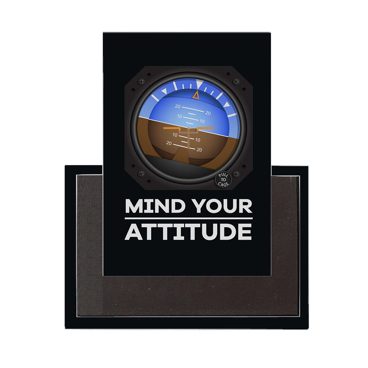 Mind Your Attitude Designed Magnet Pilot Eyes Store 