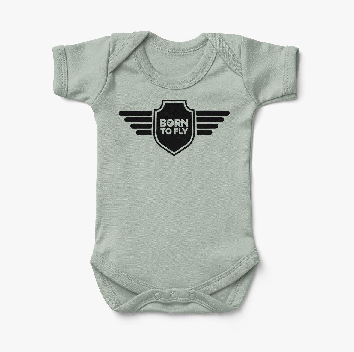 Born To Fly & Badge Designed Baby Bodysuits