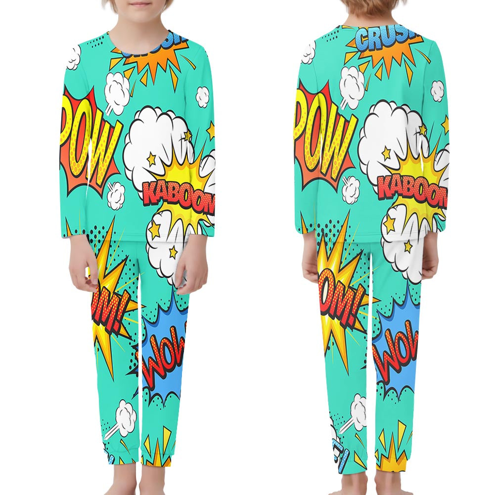Mixed Comics Designed "Children" Pijamas