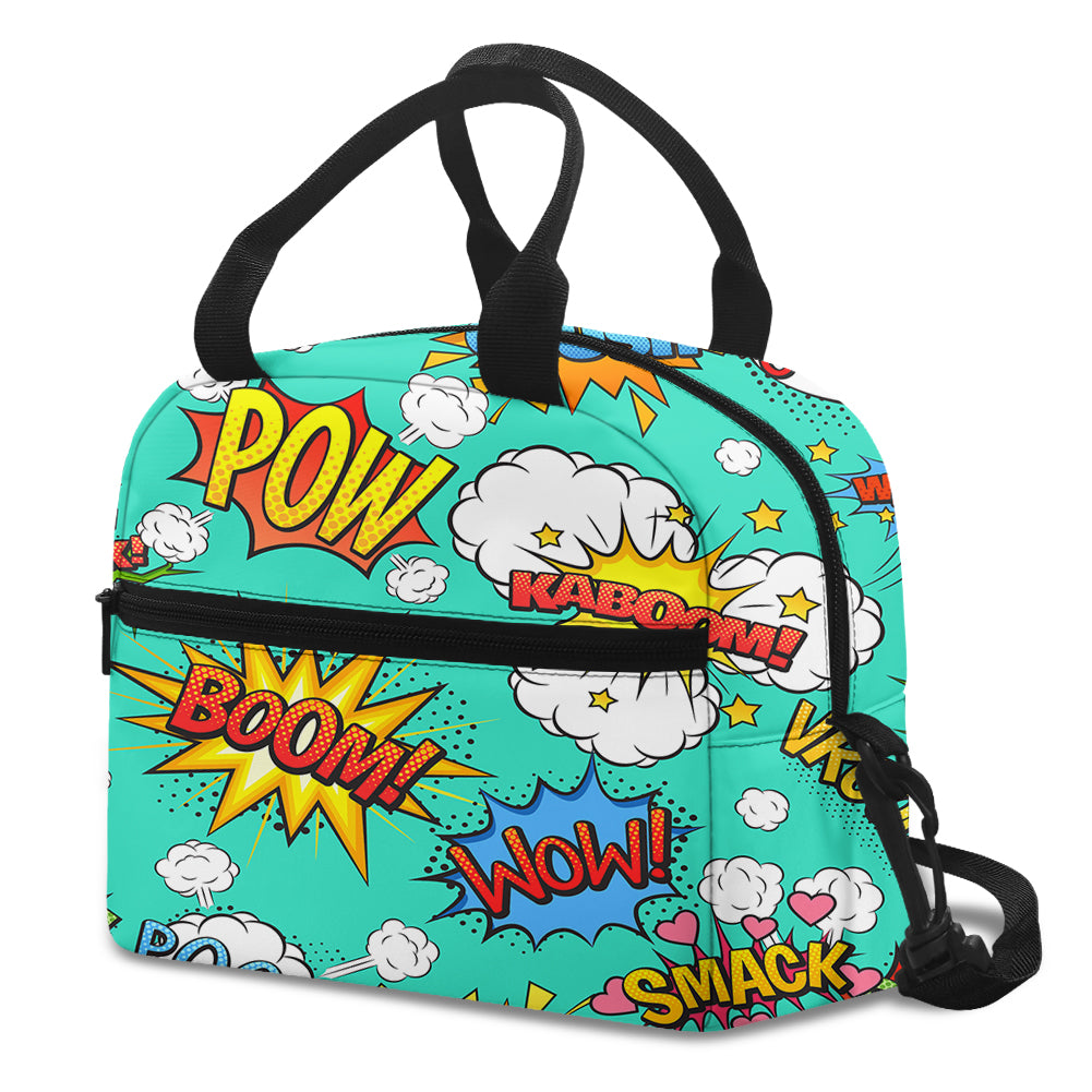 Mixed Comics Designed Lunch Bags