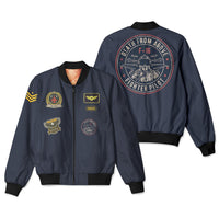 Thumbnail for Mixed Patches Project Designed 3D Pilot Bomber Jackets
