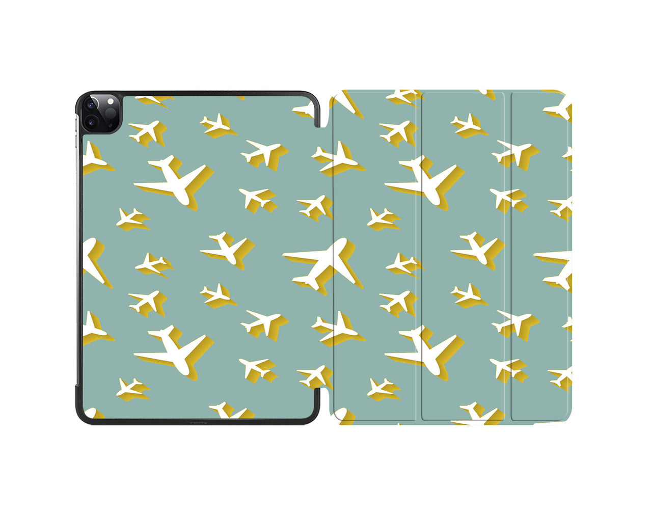 Mixed Size Airplanes Designed iPad Cases