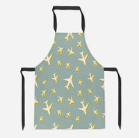 Thumbnail for Mixed Size Airplanes Designed Kitchen Aprons