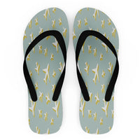 Thumbnail for Mixed Size Airplanes Designed Slippers (Flip Flops)