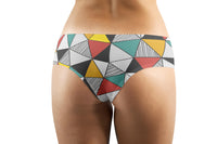 Thumbnail for Mixed Triangles Designed Women Panties & Shorts