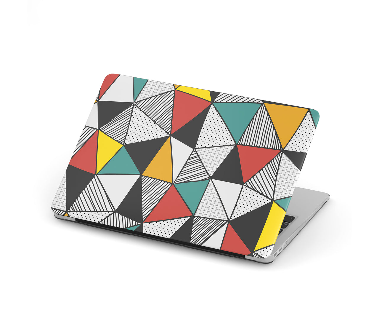 Mixed Triangles Designed Macbook Cases