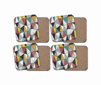 Thumbnail for Mixed Triangles Designed Coasters