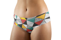 Thumbnail for Mixed Triangles Designed Women Panties & Shorts