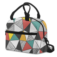 Thumbnail for Mixed Triangles Designed Lunch Bags