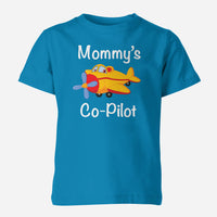 Thumbnail for Mommy's Co-Pilot (Propeller1) Designed Children T-Shirts