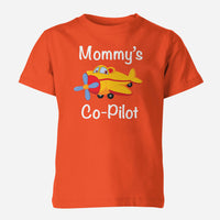 Thumbnail for Mommy's Co-Pilot (Propeller1) Designed Children T-Shirts
