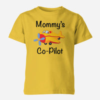 Thumbnail for Mommy's Co-Pilot (Propeller1) Designed Children T-Shirts