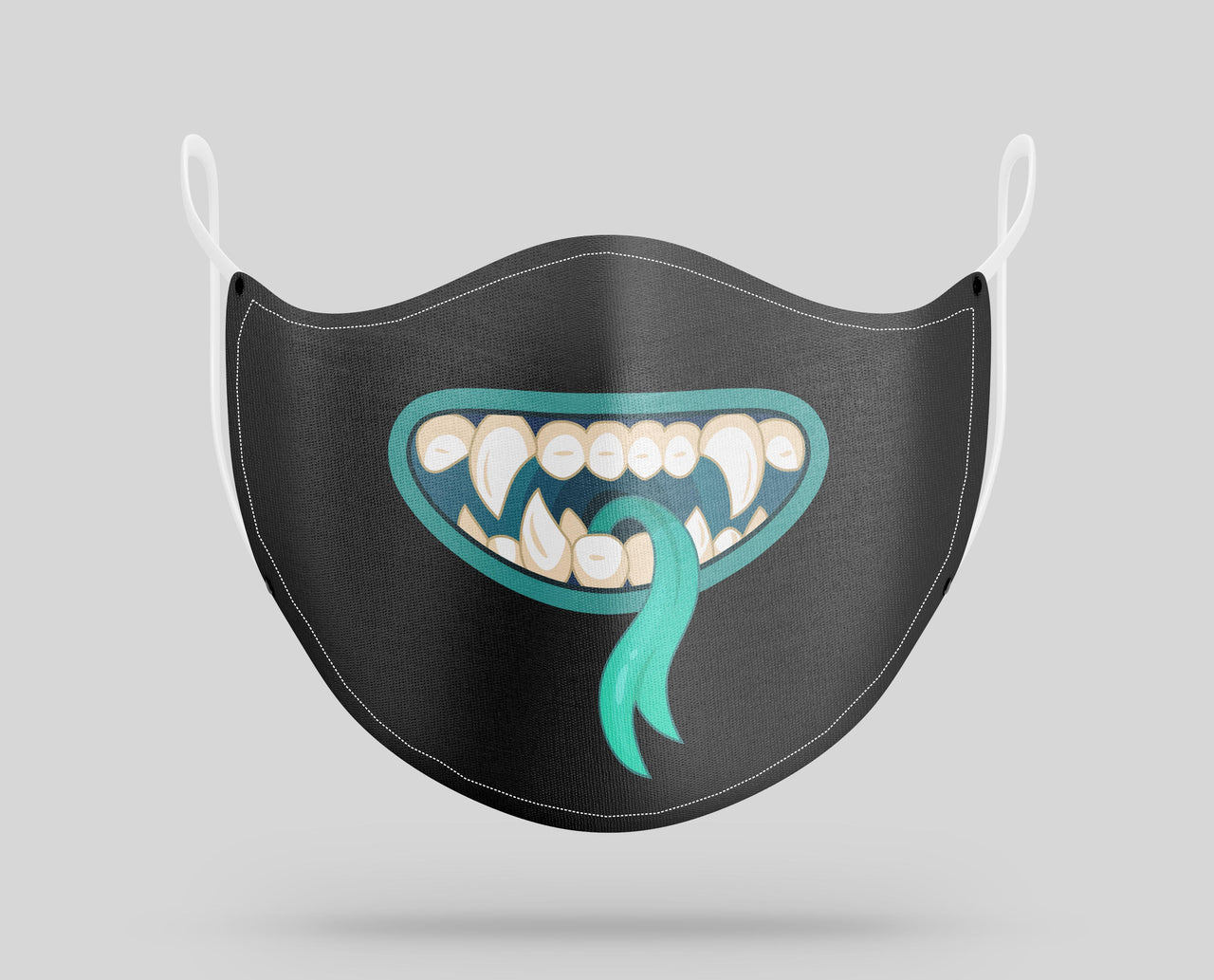 Monster Mouth "1" Designed Face Masks