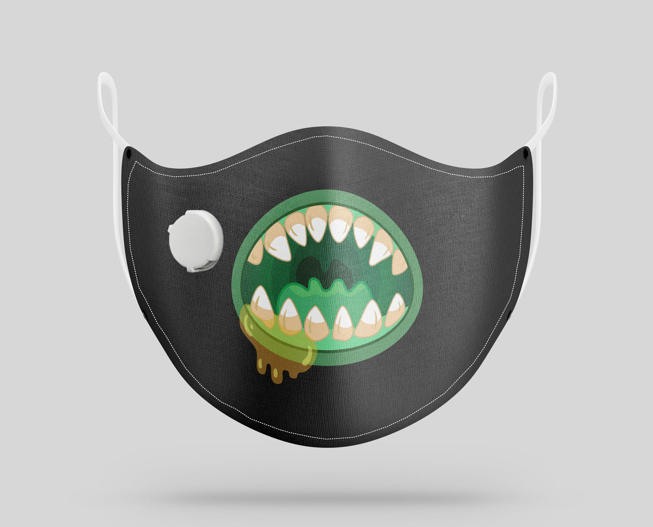 Monster Mouth "3" Designed Face Masks