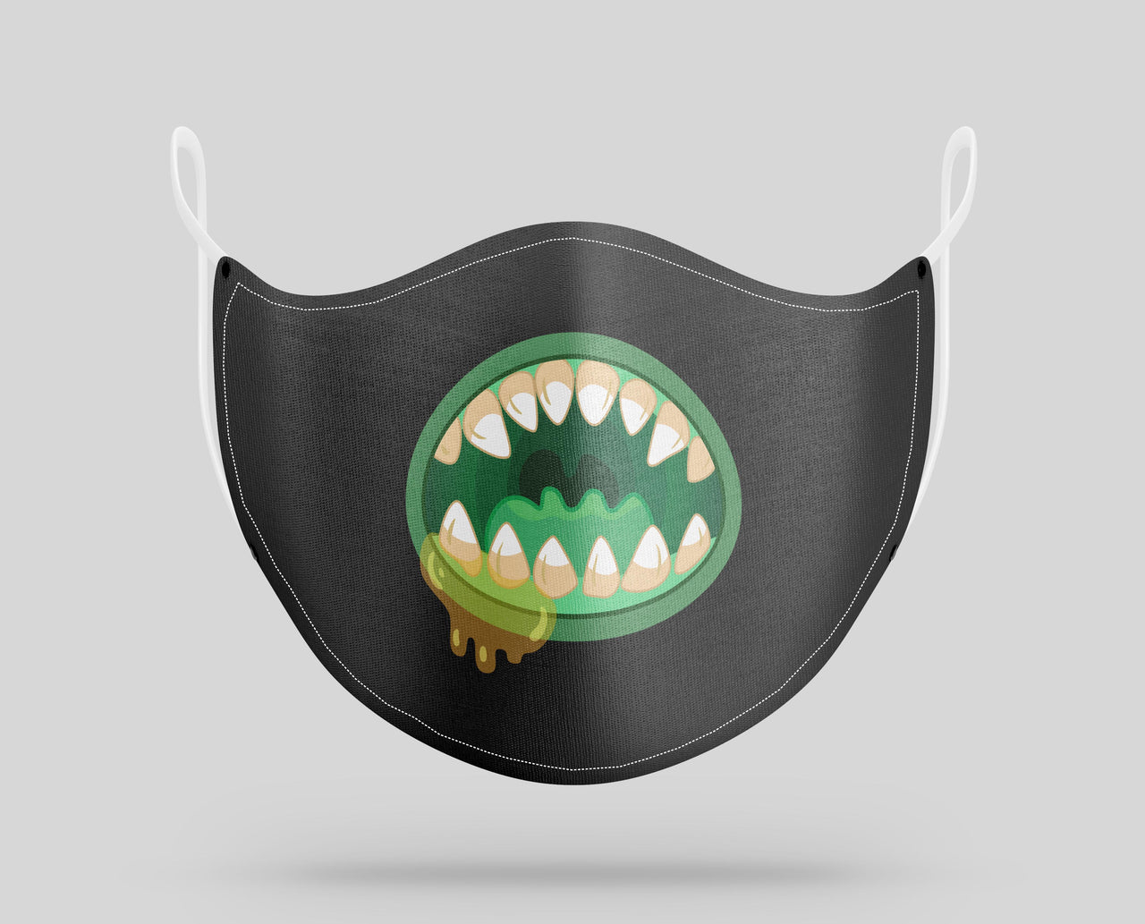Monster Mouth "3" Designed Face Masks