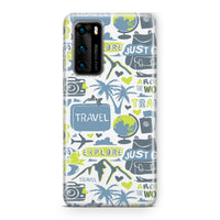 Thumbnail for Motivational Travel Badges Designed Huawei Cases