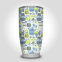 Thumbnail for Motivational Travel Badges Designed Tumbler Travel Mugs