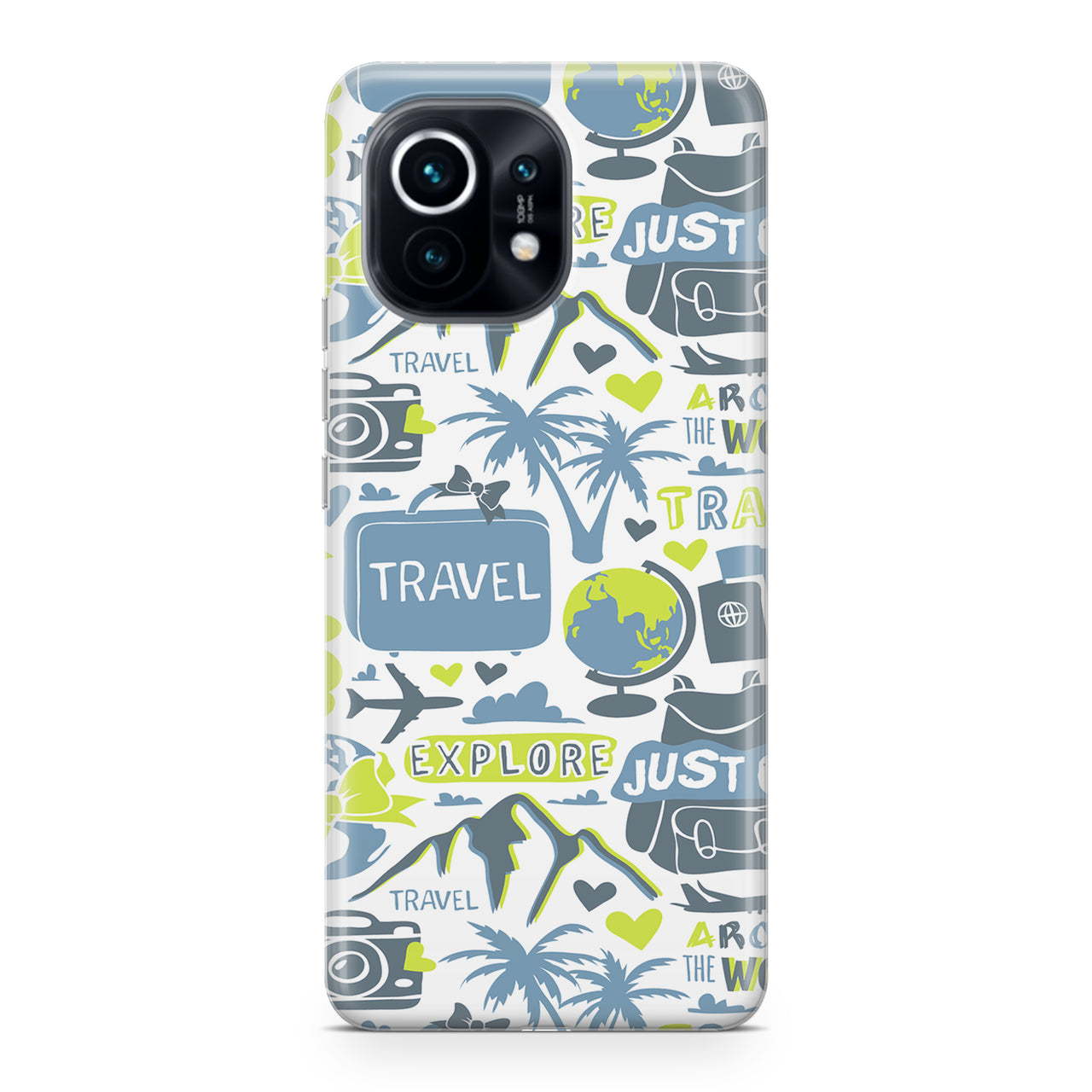 Motivational Travel Badges Designed Xiaomi Cases