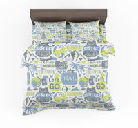 Thumbnail for Motivational Travel Badges Designed Bedding Sets