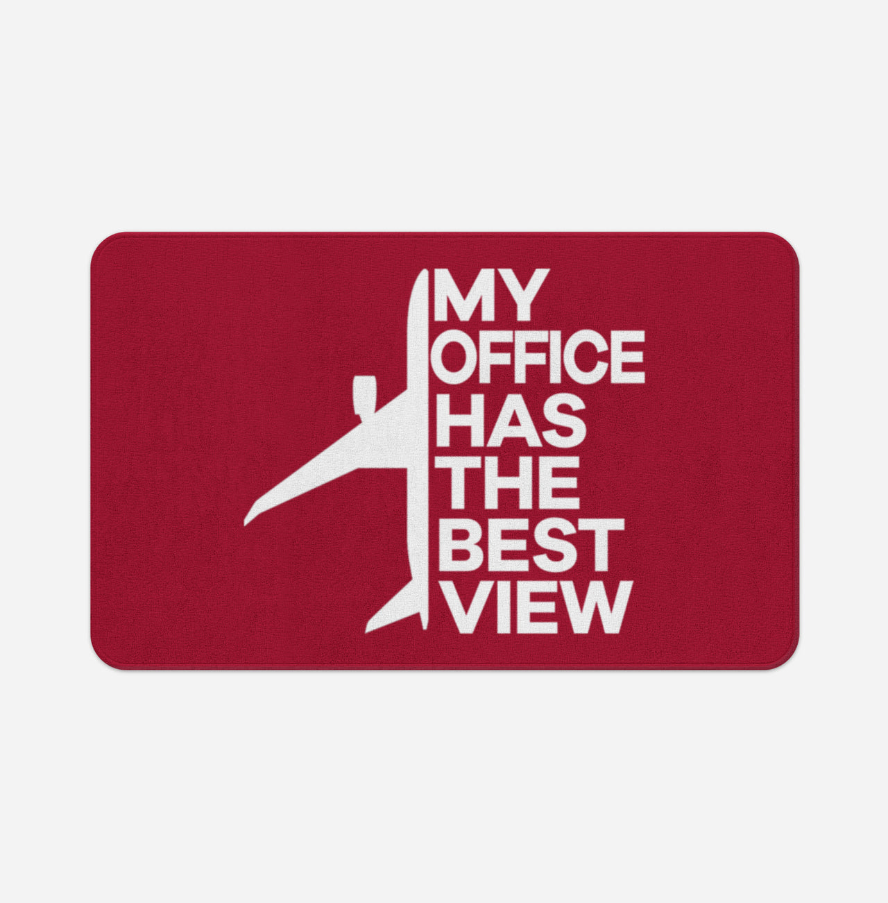 My Office Has The Best View Designed Bath Mats