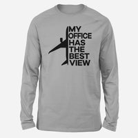 Thumbnail for My Office Has The Best View Designed Long-Sleeve T-Shirts