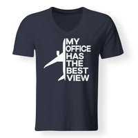 Thumbnail for My Office Has The Best View Designed V-Neck T-Shirts