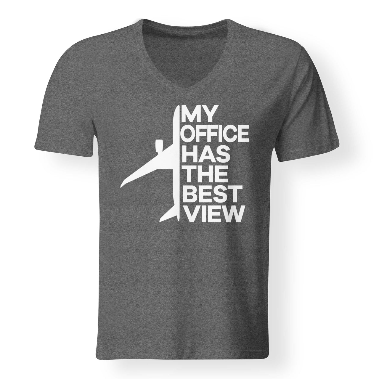 My Office Has The Best View Designed V-Neck T-Shirts