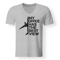Thumbnail for My Office Has The Best View Designed V-Neck T-Shirts