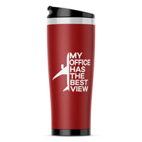 Thumbnail for My Office Has The Best View Designed Travel Mugs
