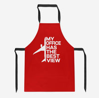 Thumbnail for My Office Has The Best View Designed Kitchen Aprons