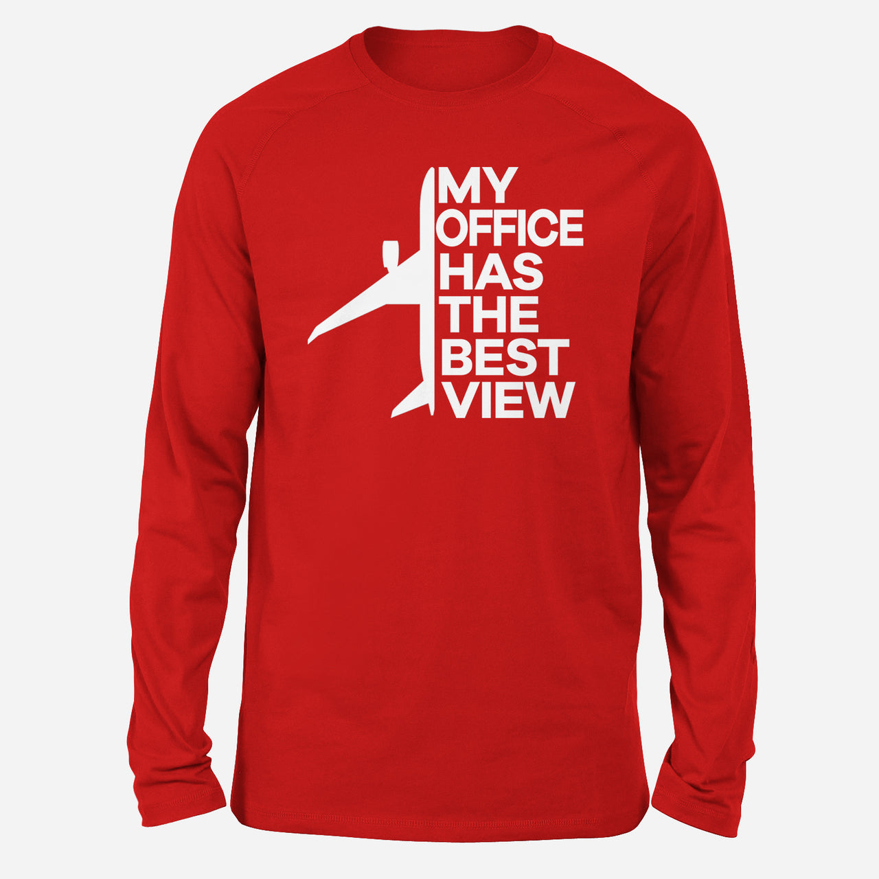 My Office Has The Best View Designed Long-Sleeve T-Shirts