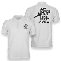 Thumbnail for My Office Has The Best View Designed Double Side Polo T-Shirts