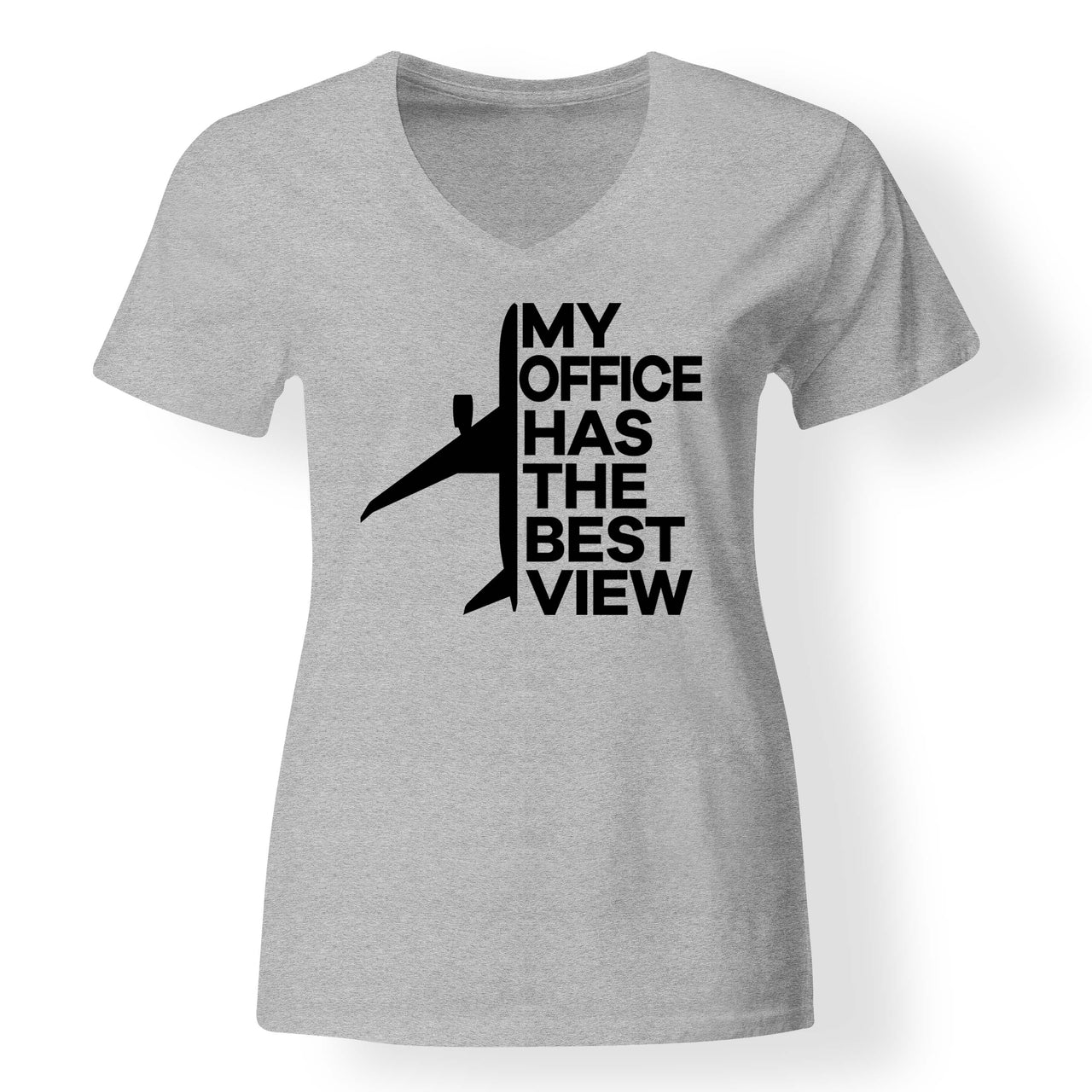 My Office Has The Best View Designed V-Neck T-Shirts
