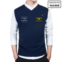 Thumbnail for Custom Name & LOGO Designed Sweater Vests