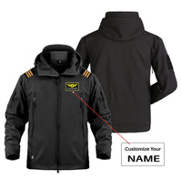 Thumbnail for Custom Name with EPAULETTES (Special Badge) Military Pilot Jackets