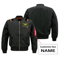 Thumbnail for Custom & Name with EPAULETTES (Special Badge) Designed Pilot Jackets