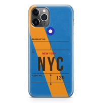 Thumbnail for NYC - New York Luggage Tag Designed iPhone Cases