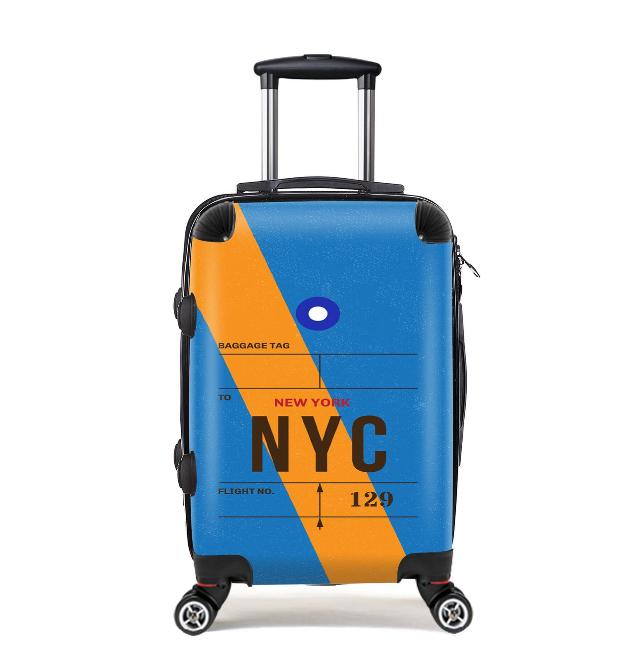 NYC - New York Luggage Tag Designed Cabin Size Luggages