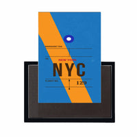 Thumbnail for NYC - New York Luggage Tag Designed Magnets