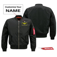 Thumbnail for Custom Name (Special Badge) Designed Pilot Jackets