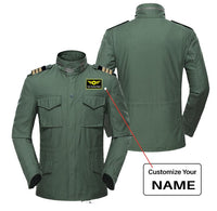 Thumbnail for Custom Name with EPAULETTES Designed Military Coats