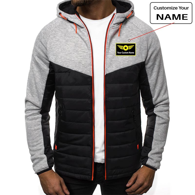 Custom Name with "Special Badge" Designed Sportive Jackets