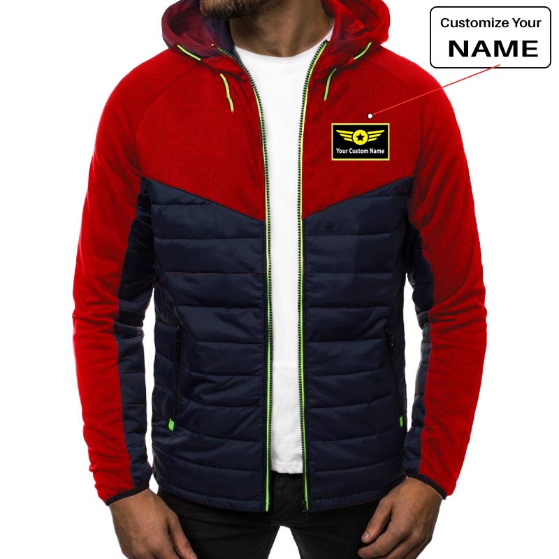 Custom Name with "Special Badge" Designed Sportive Jackets