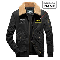 Thumbnail for Custom Name & LOGO Designed Thick Bomber Jackets