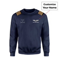 Thumbnail for Custom Name &  LOGO & EPAULETTES (Military Badge) Designed 3D Sweatshirts