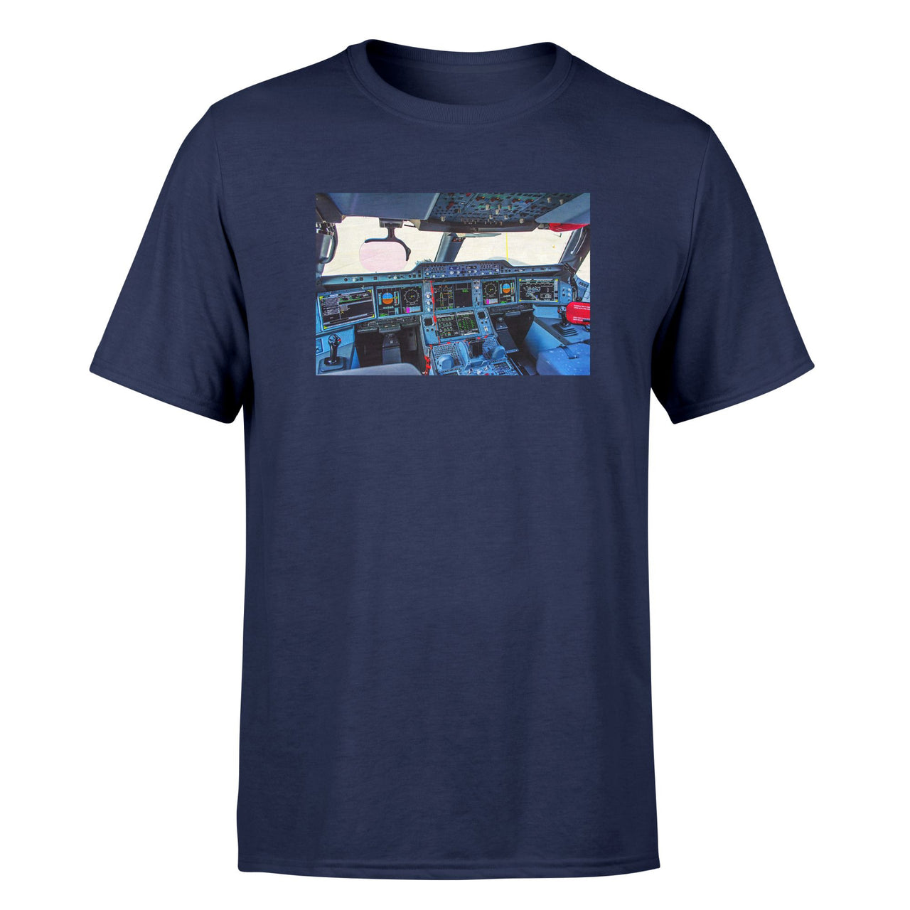 Airbus A350 Cockpit Designed T-Shirts